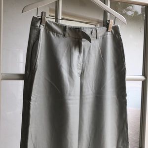 Ann Taylor Factory Ice Blue Silk Pants